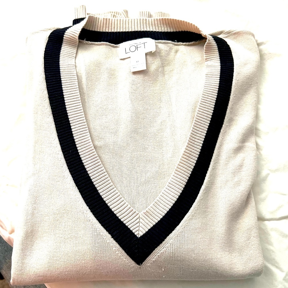 Loft v-neck sweater